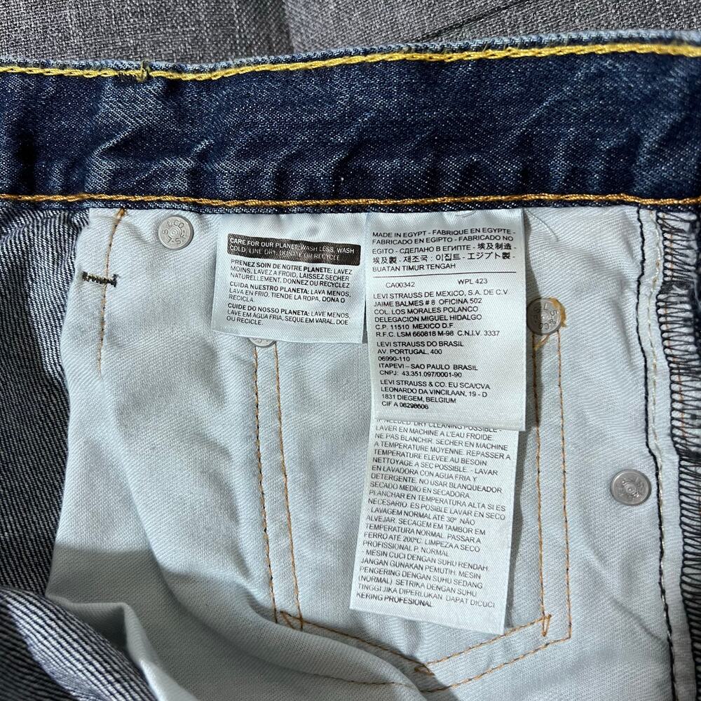 Vintage Levi 550 Jeans Men 34x29‎ Blue 2004 (Actual 32x28.5) - Picture 8 of 9